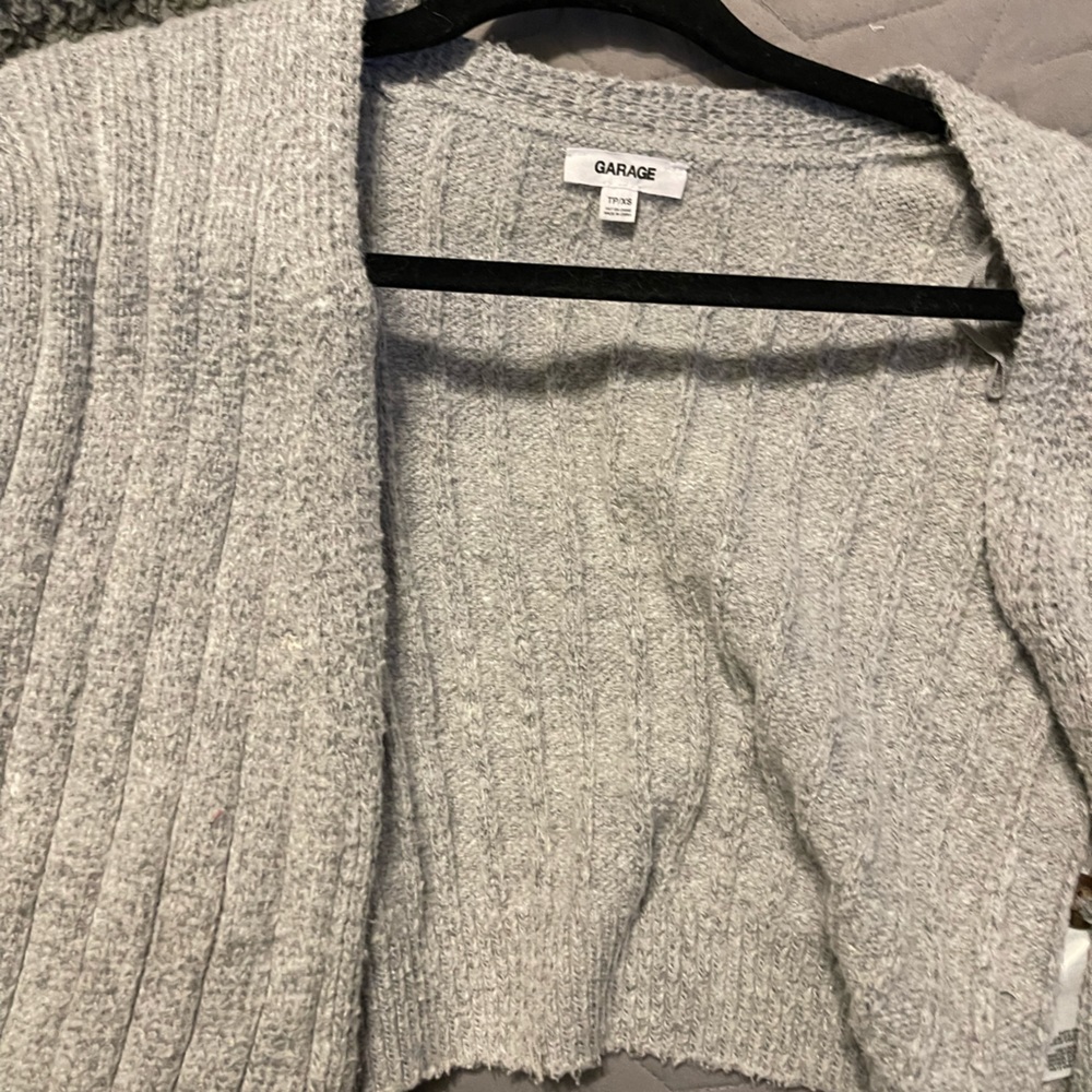 Short cardigan from Garage